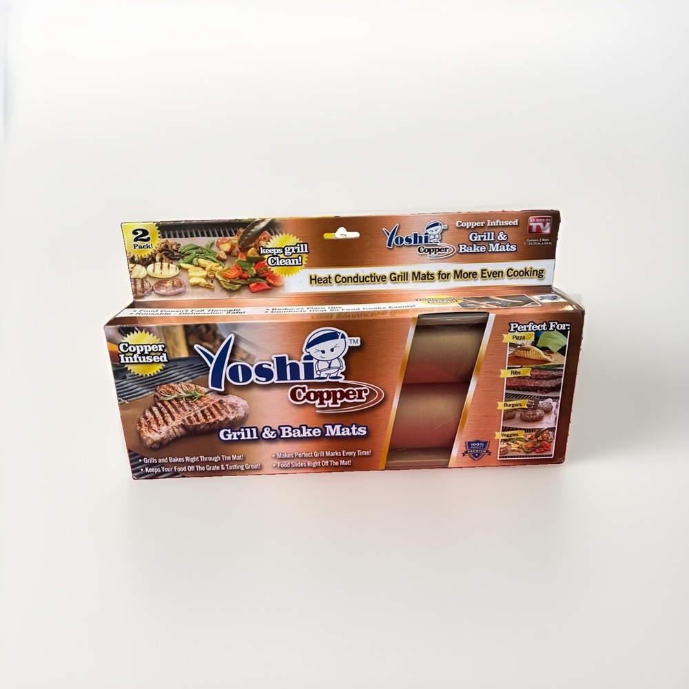 Yoshi Grill Mat Yoshi  13 in. As Seen On TV  Grill/Bake Mat